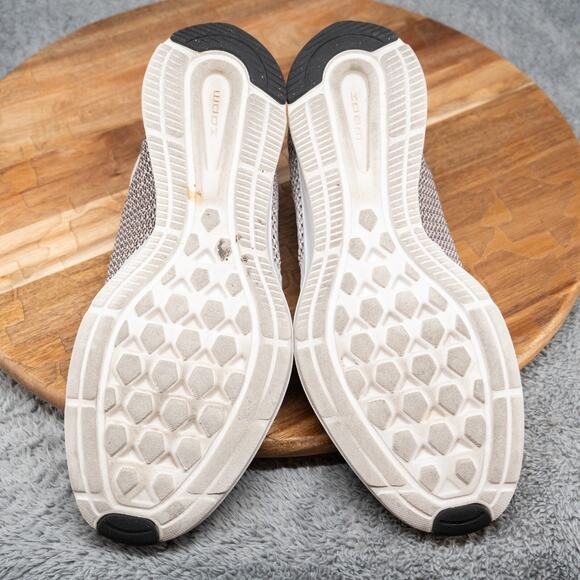 Nike Zoom Strike Womens Size 9 Gray White Athletic Running Shoes Sneakers - Picture 7 of 9